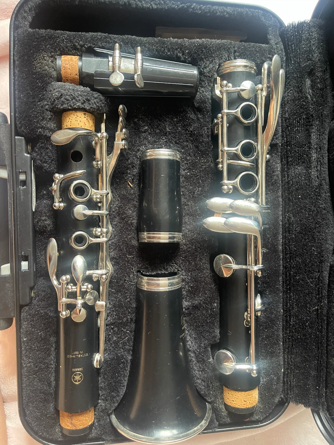 Yamaha Clarinet VCL250 with Case - photo 2
