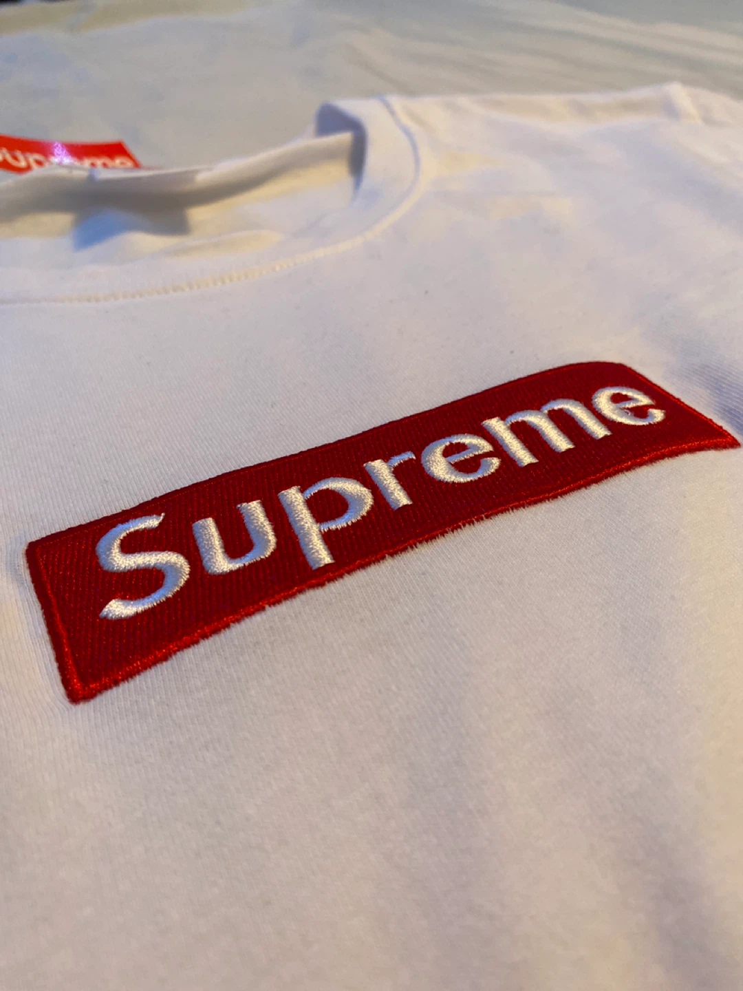 Supreme Box Logo T-Shirt White/Red XL - photo 4