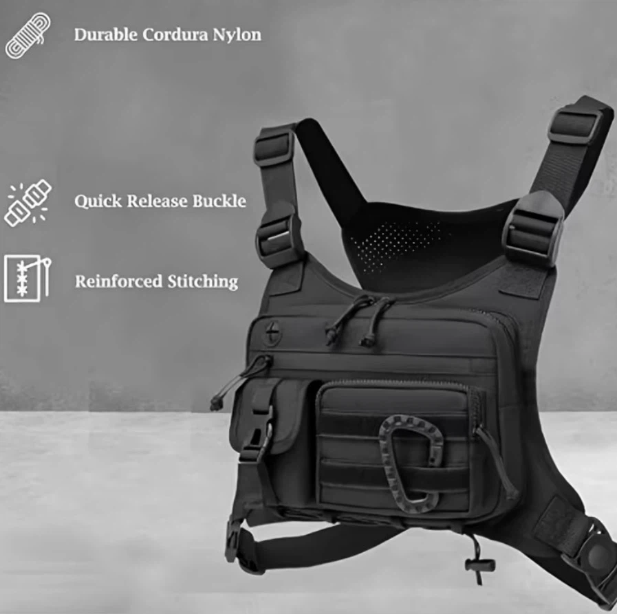 Black Chest Rig Bag - photo 2