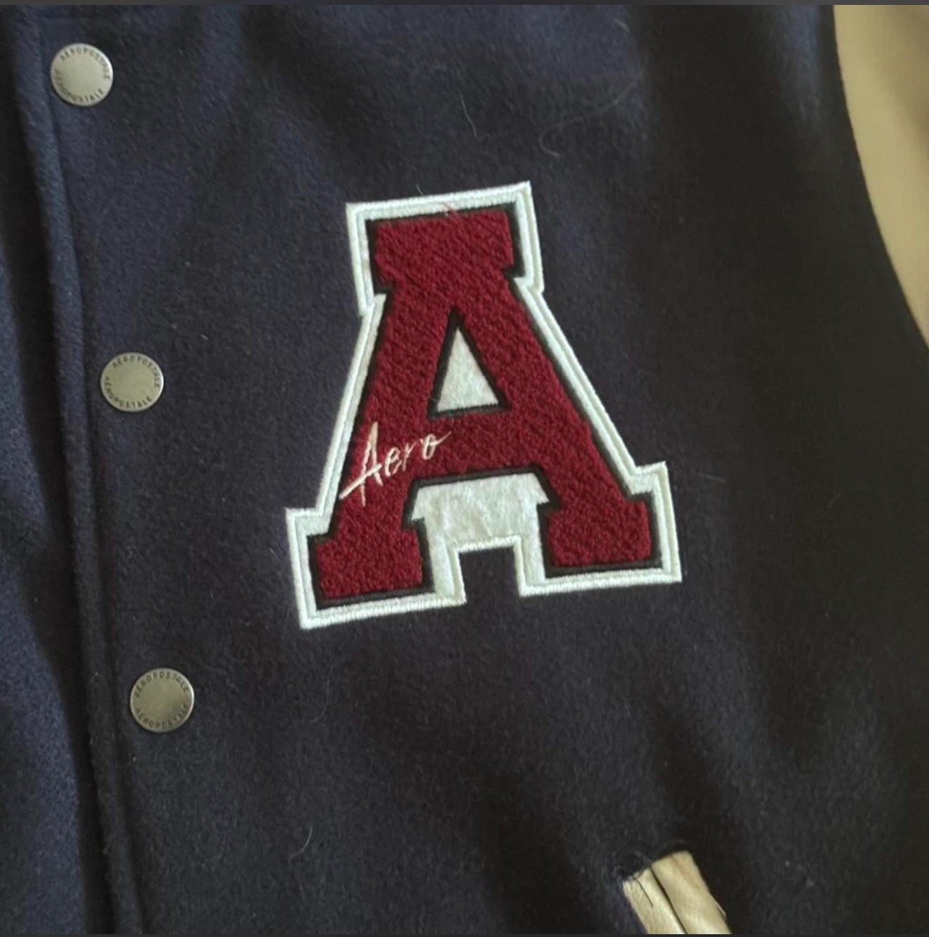 Aeropostale "New York City 87" Varsity Jacket - photo 4