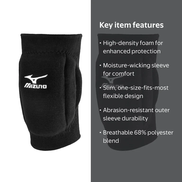 Mizuno Volleyball Knee Pads - Black - photo 2