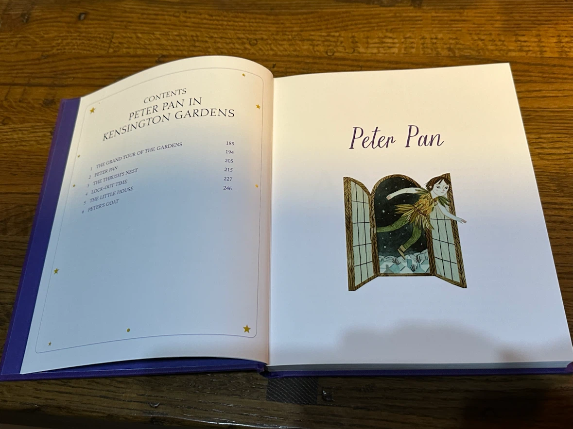 Peter Pan by J.M. Barrie Book cloth cover with sleepcase - photo 2