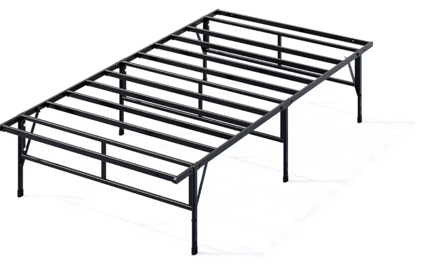 Black Metal Bed Frame - Twin XL Size