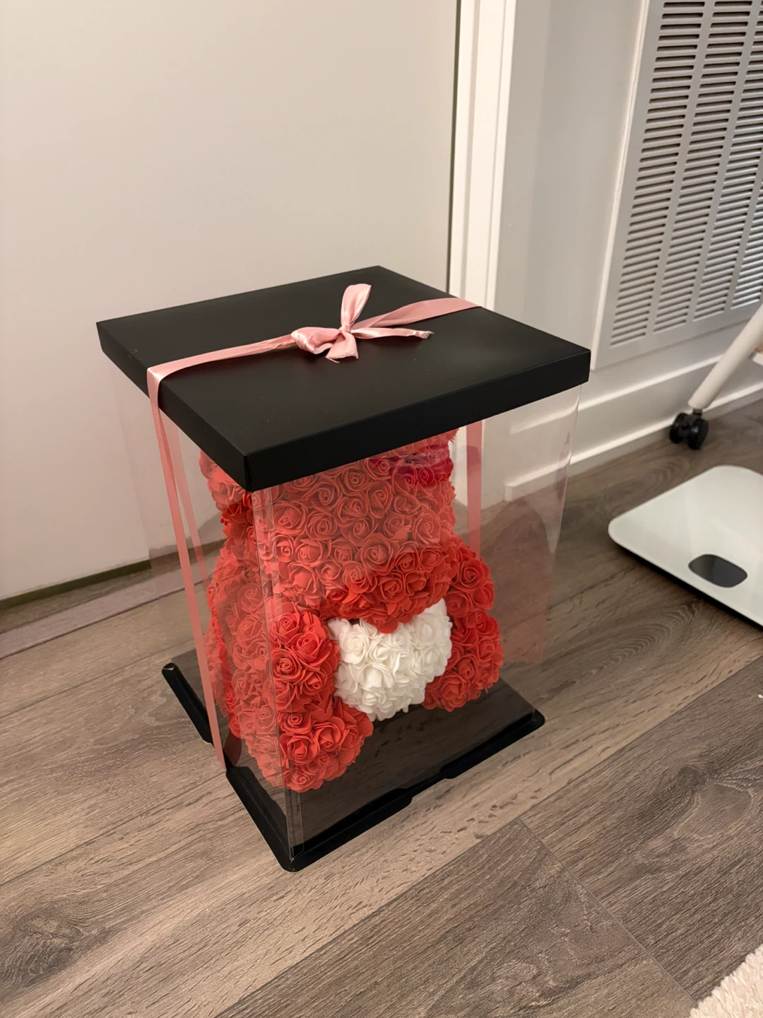 Rose Teddy Bear Flower Gift Box - photo 2