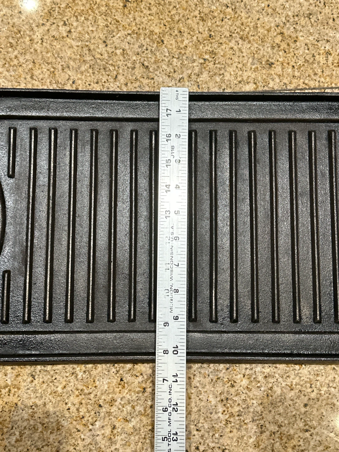 Cast Iron Reversible Griddle Pan - photo 4