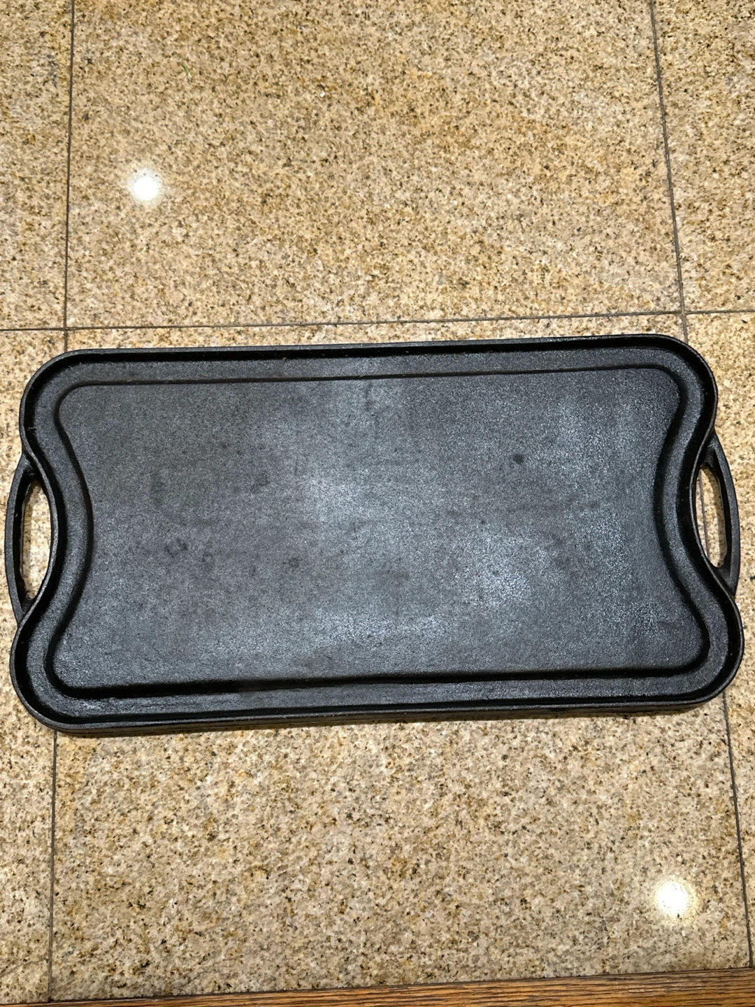 Cast Iron Reversible Griddle Pan - photo 5