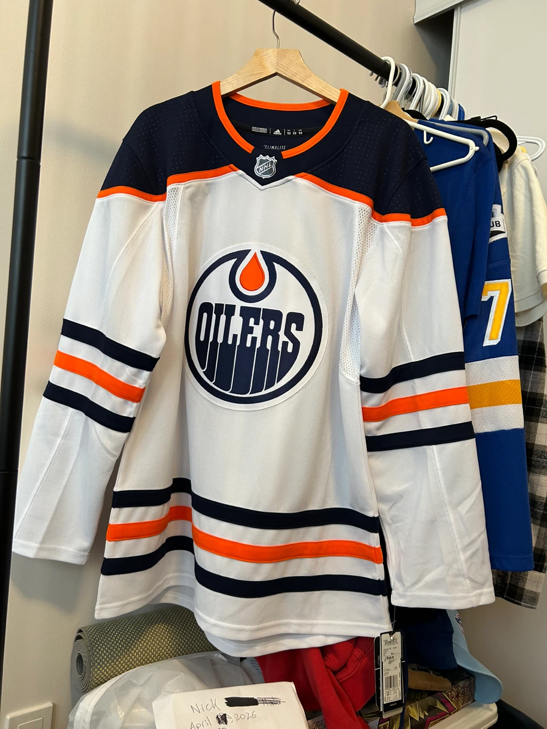 Adidas Edmonton Oilers NHL Jersey - Size 52