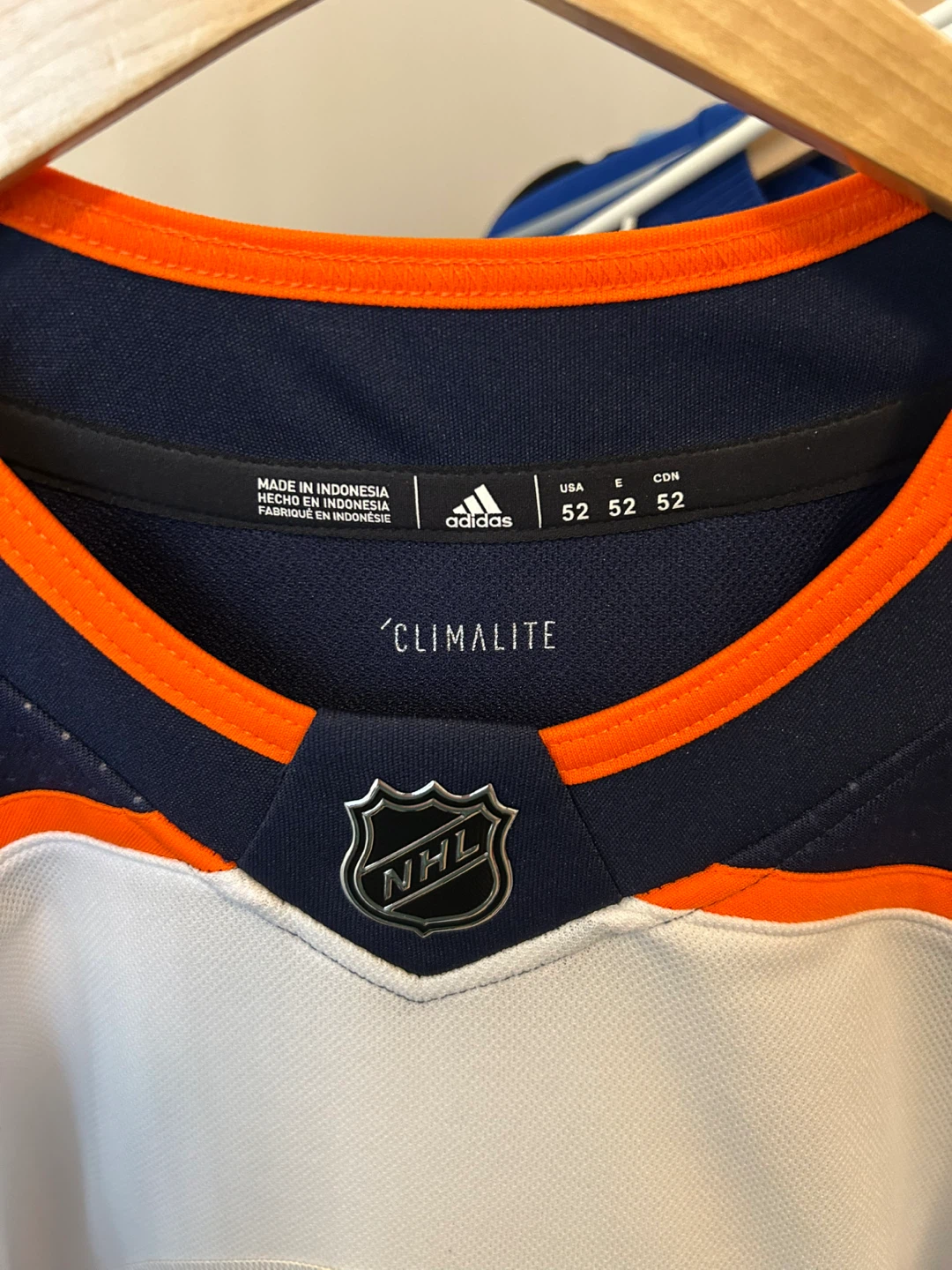 Adidas Edmonton Oilers NHL Jersey - Size 52 - photo 3