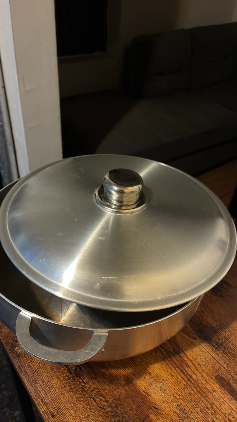 Aluminum Stock Pot with Lid