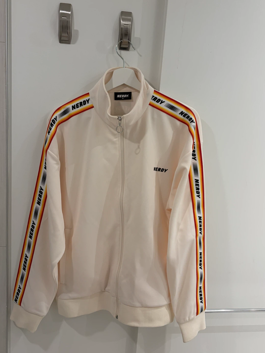 NERDY Tracksuit Jacket & Pants Set - Cream - Medium