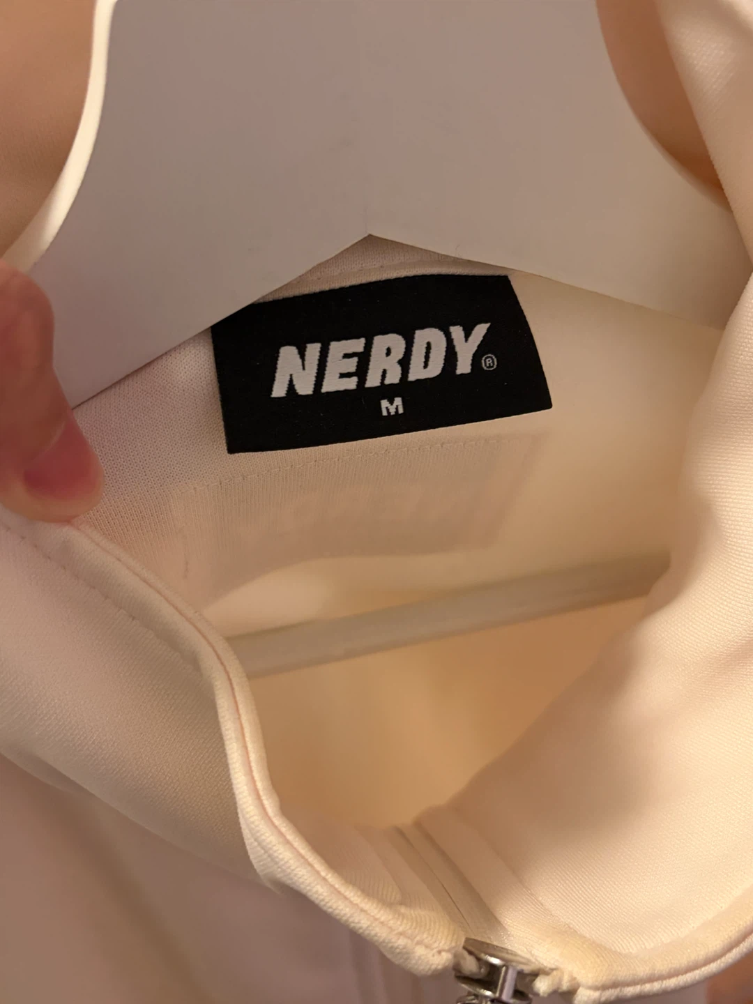 NERDY Tracksuit Jacket & Pants Set - Cream - Medium - photo 2