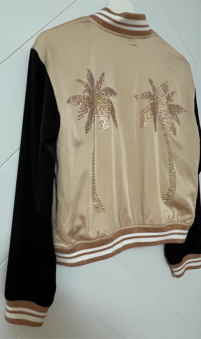 Guess Bomber Jacket with Palm Tree Sequins - photo 2
