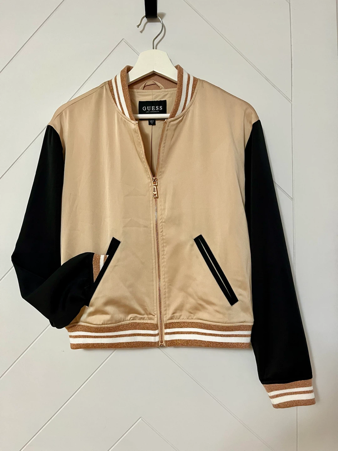 Guess Bomber Jacket with Palm Tree Sequins - photo 4