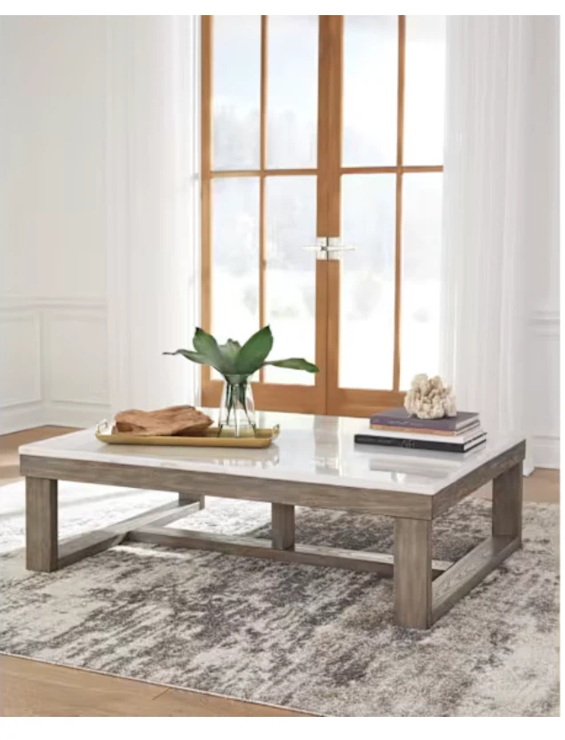 Ashley Furniture Large Marble Coffee Table