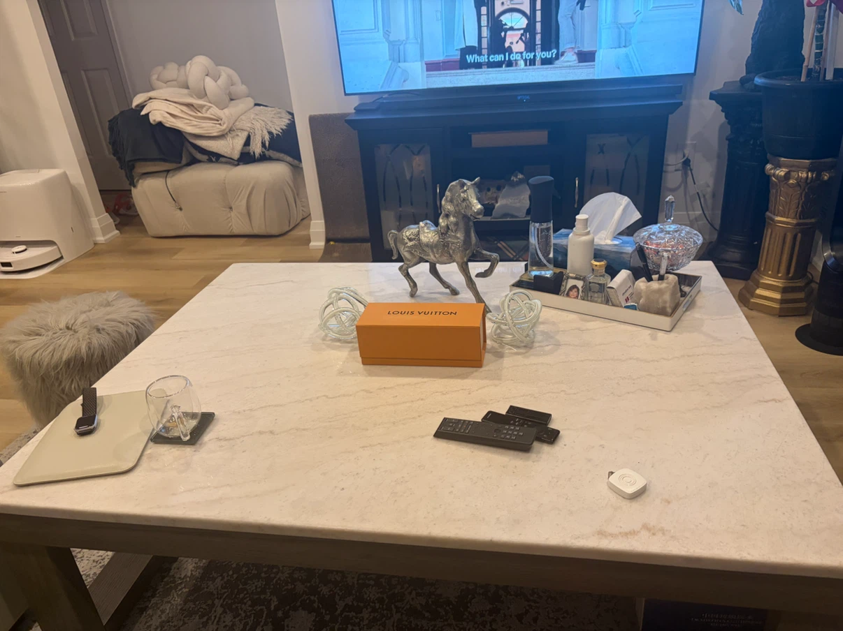 Ashley Furniture Large Marble Coffee Table - photo 2