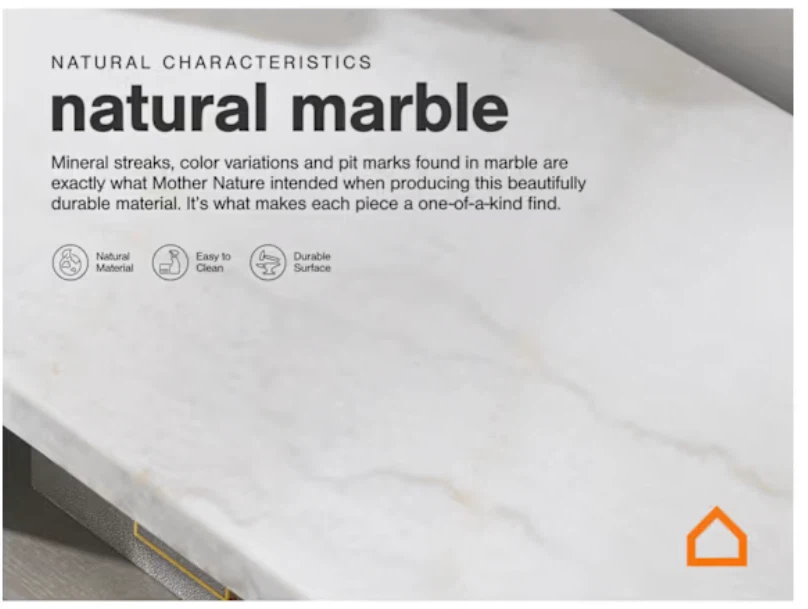 Ashley Furniture Large Marble Coffee Table - photo 5