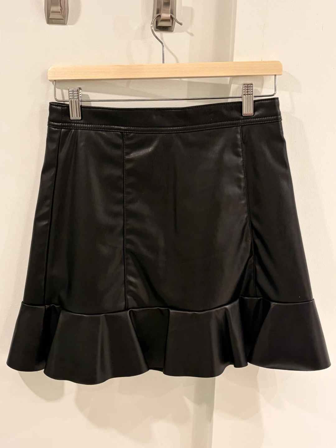 DIVIDED by H&M Leather Skirt
