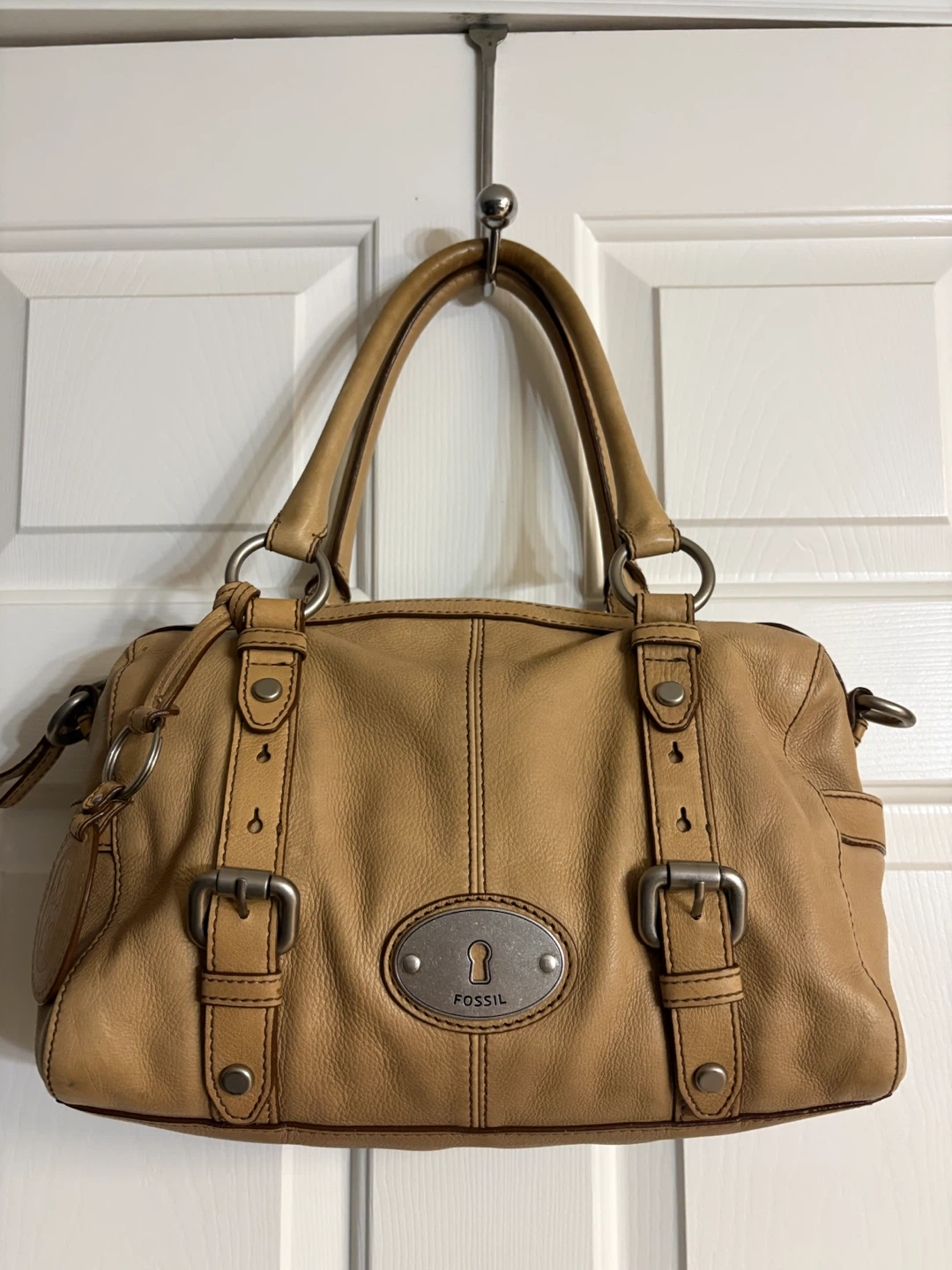Fossil “Maddox” Leather Satchel Handbag