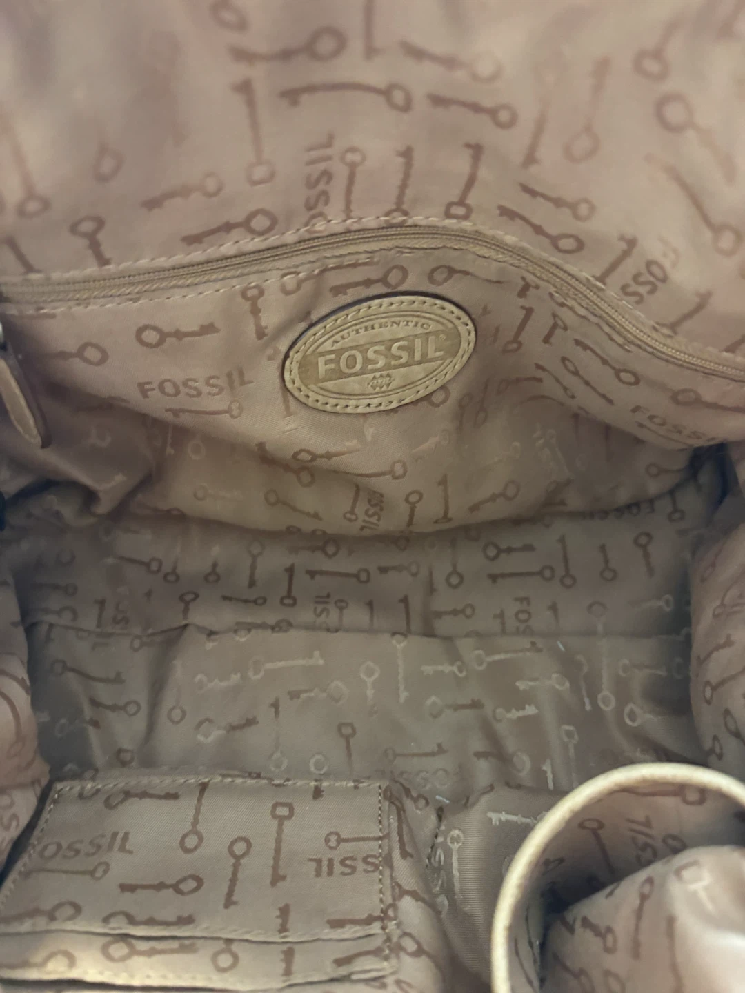 Fossil “Maddox” Leather Satchel Handbag - photo 3