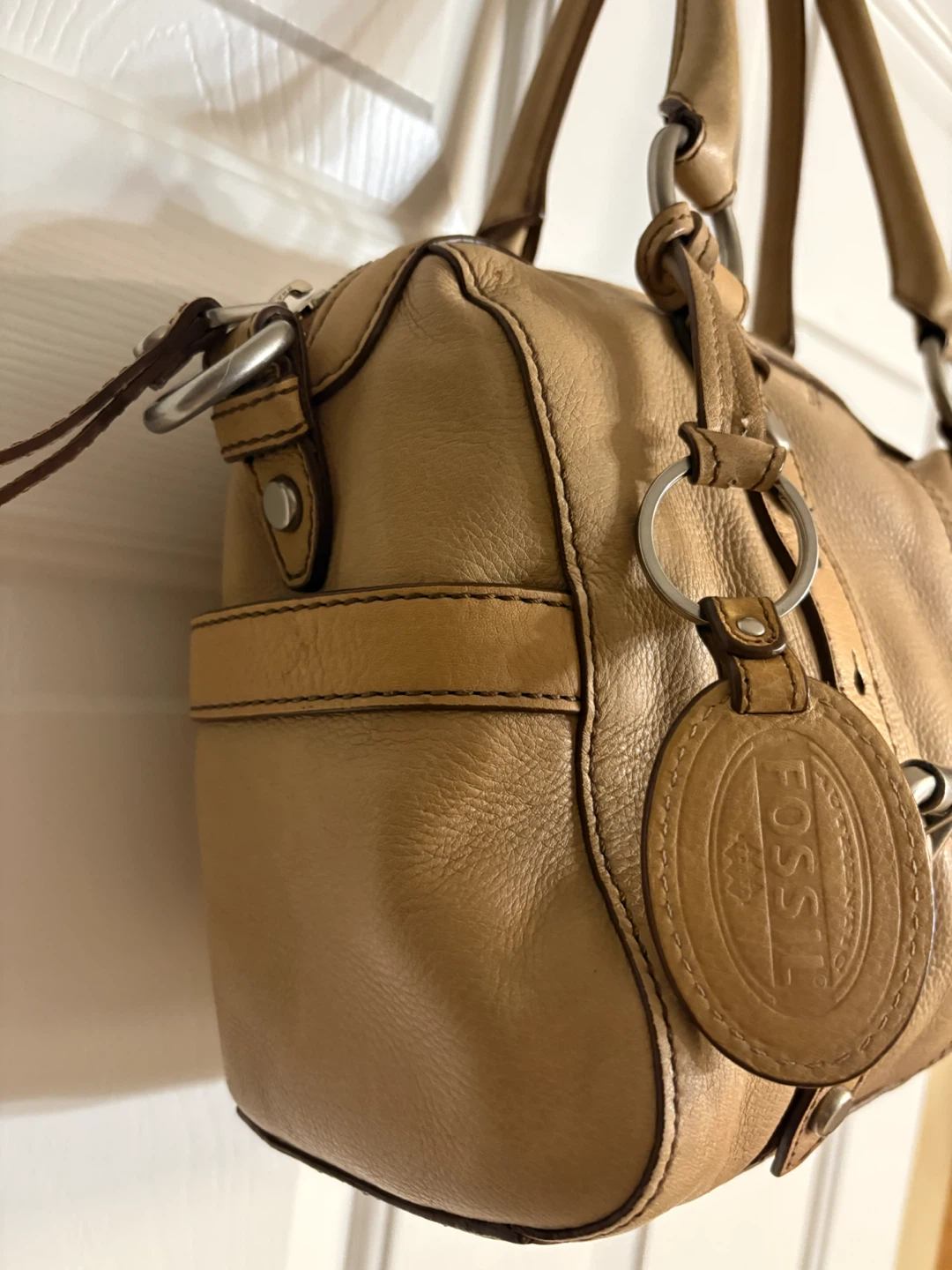 Fossil “Maddox” Leather Satchel Handbag - photo 5