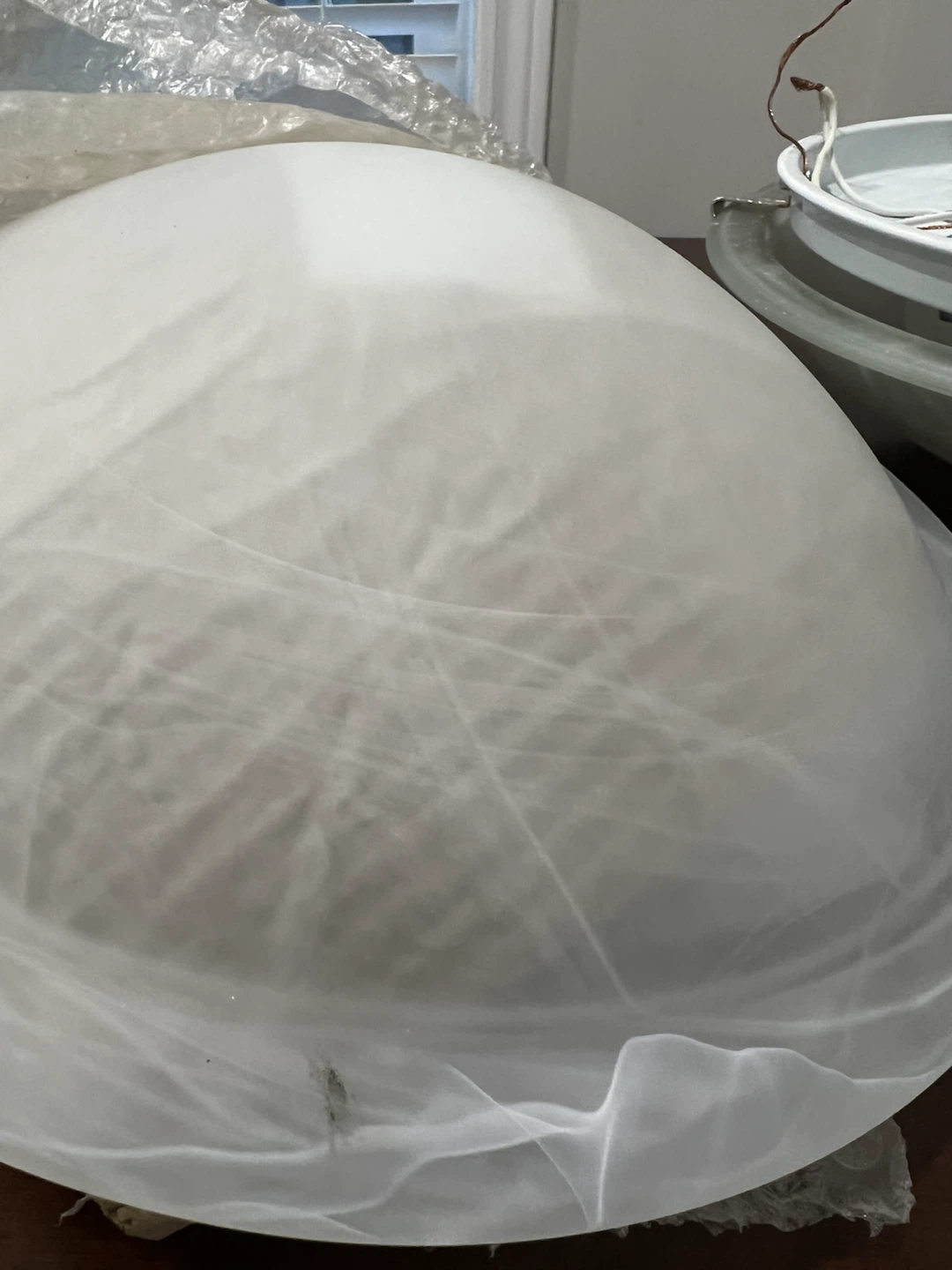 Frosted Glass Light Fixtures - photo 2