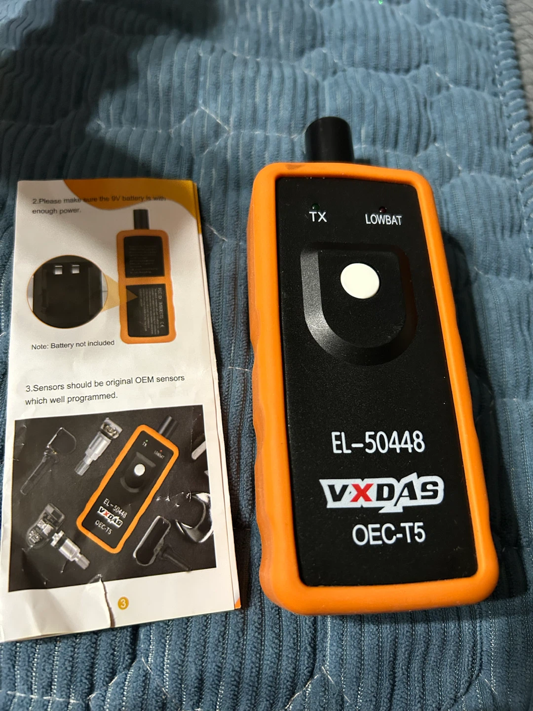 New-VXDAS EL-50448 TPMS Reset Tool