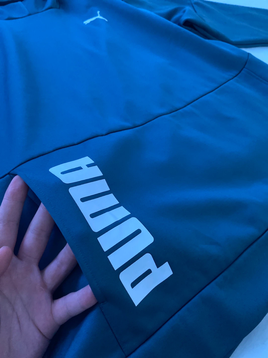 Puma Train All Day PWRFLEECE Hoodie Evening Sky Blue XL - photo 5