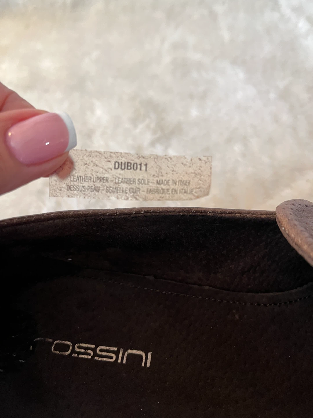 Rossini Brown Perforated Leather Loafers - photo 2