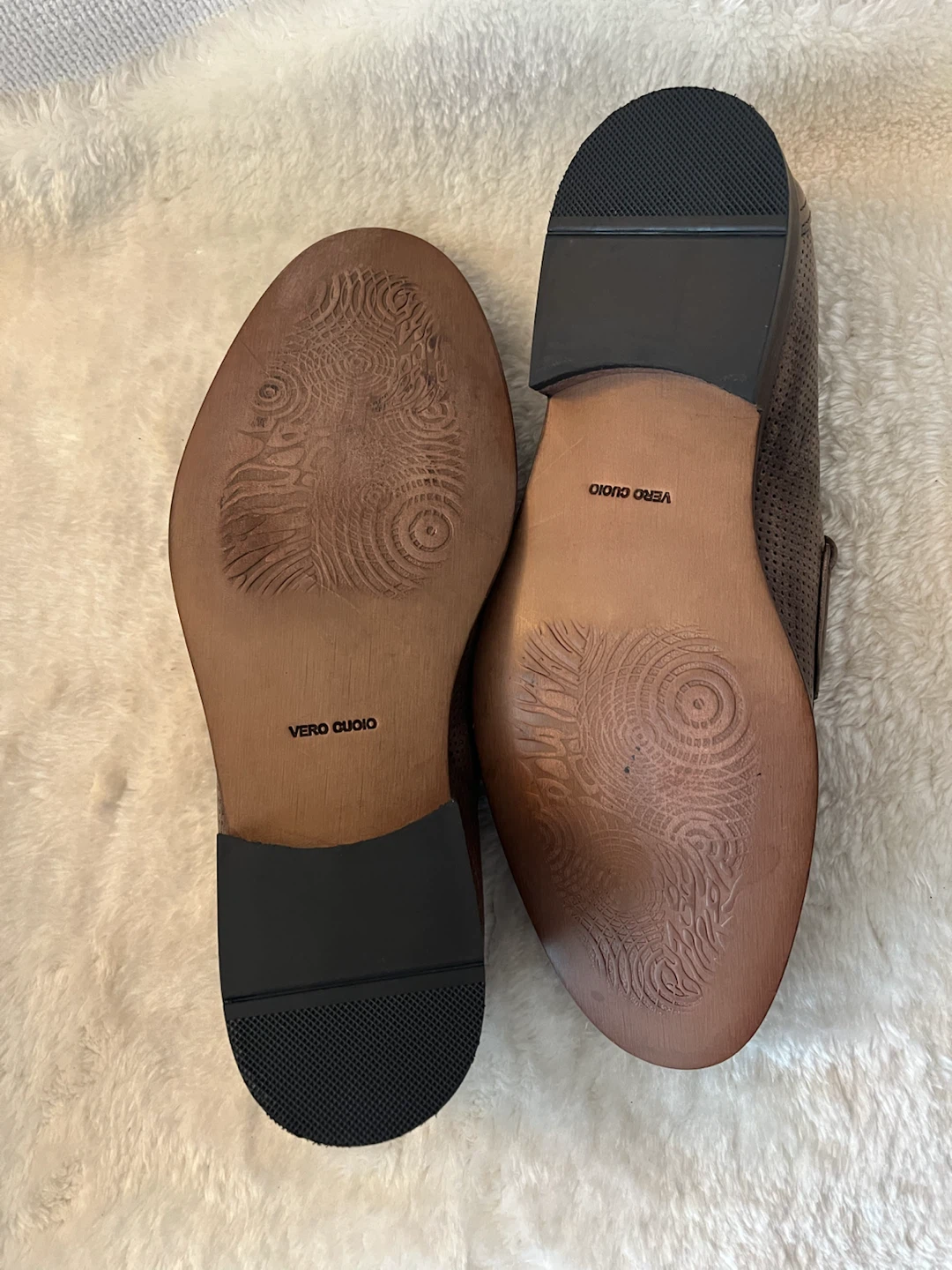 Rossini Brown Perforated Leather Loafers - photo 4
