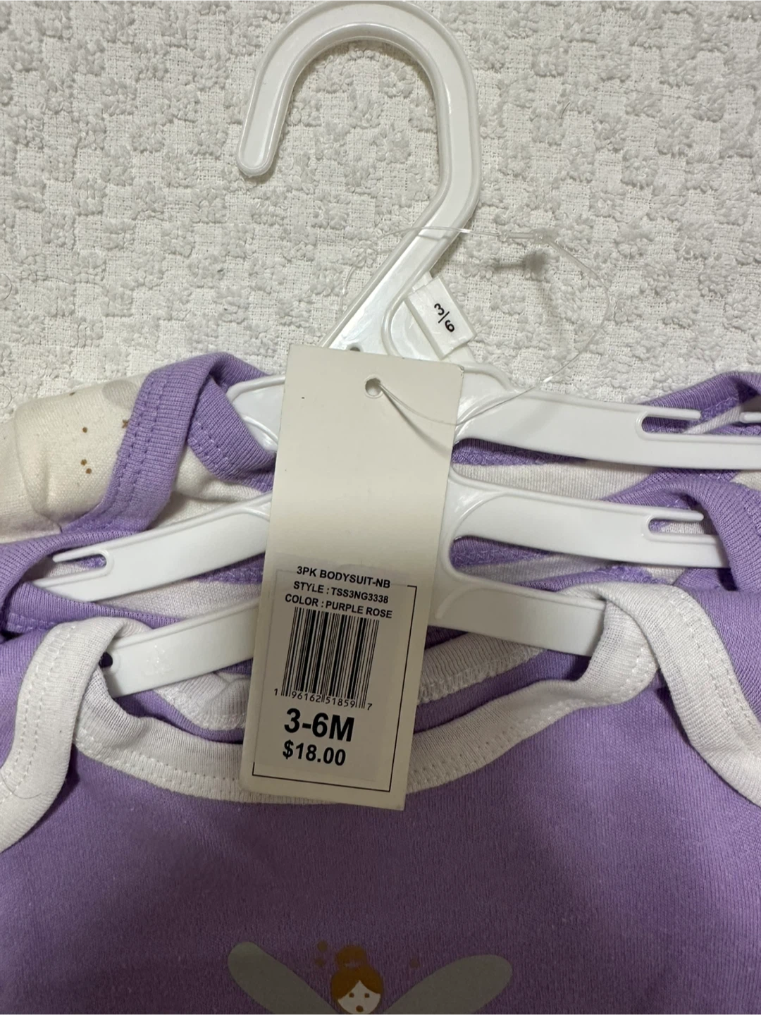 Tales & Stories 3-Pack Baby Bodysuits 3-6M - photo 5