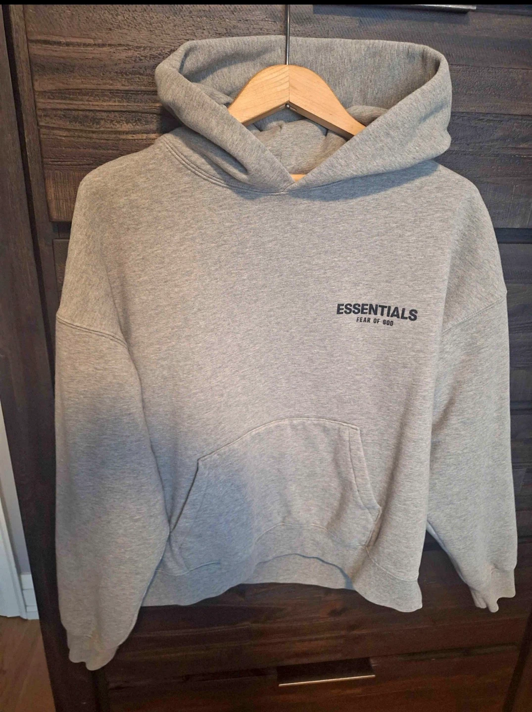 Grey essentials hoodie - photo 2