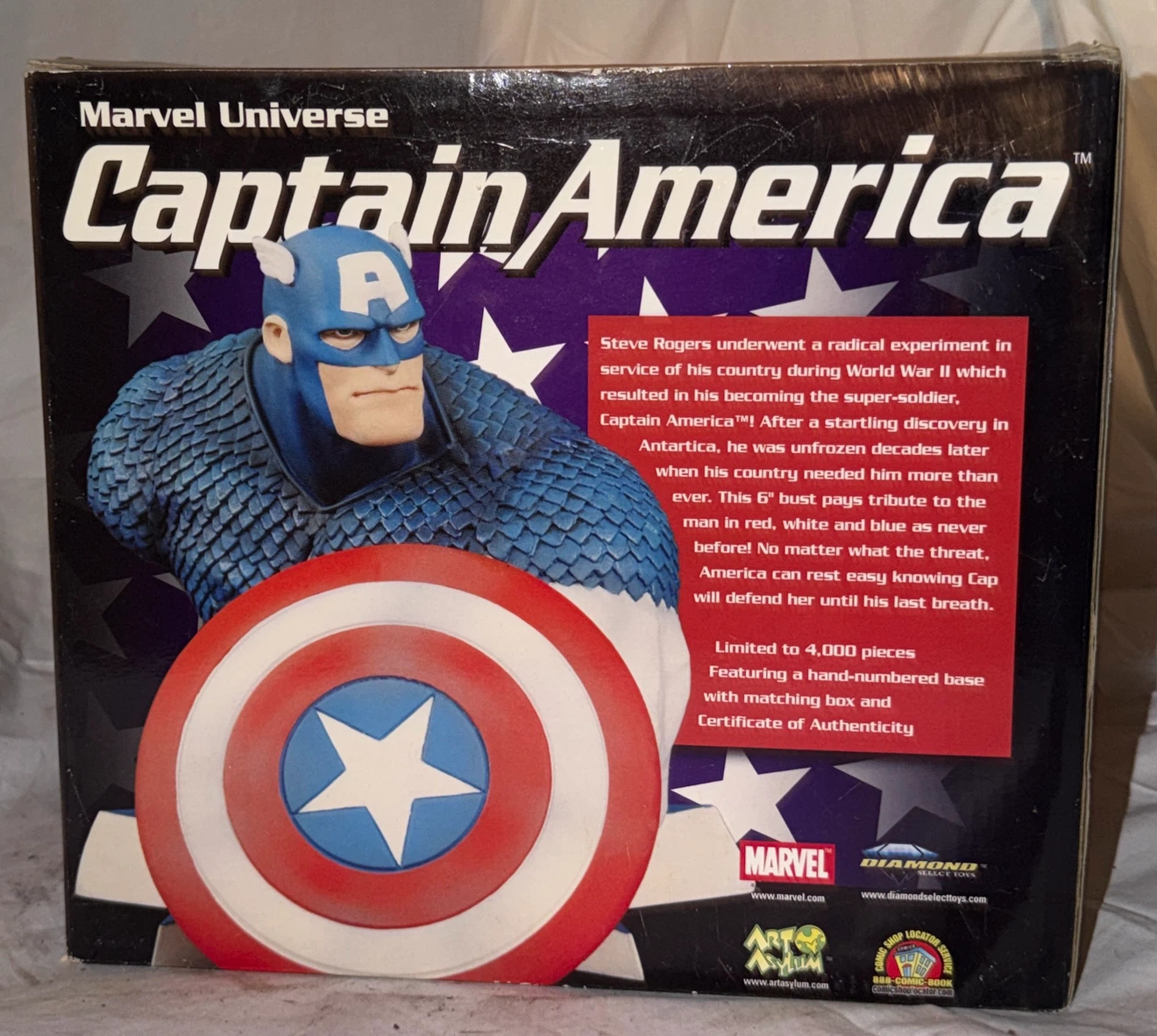 Marvel Universe Captain America Collectible Bust - photo 4