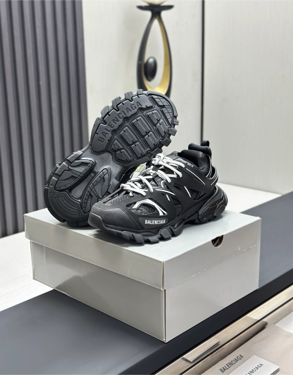 Balenciaga Track Sneakers Black - photo 2