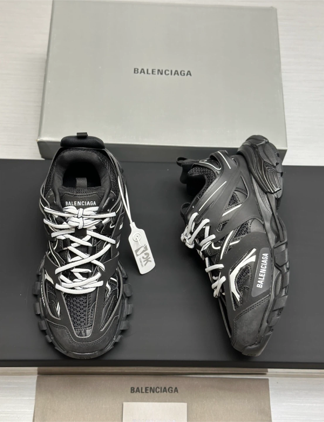 Balenciaga Track Sneakers Black - photo 4