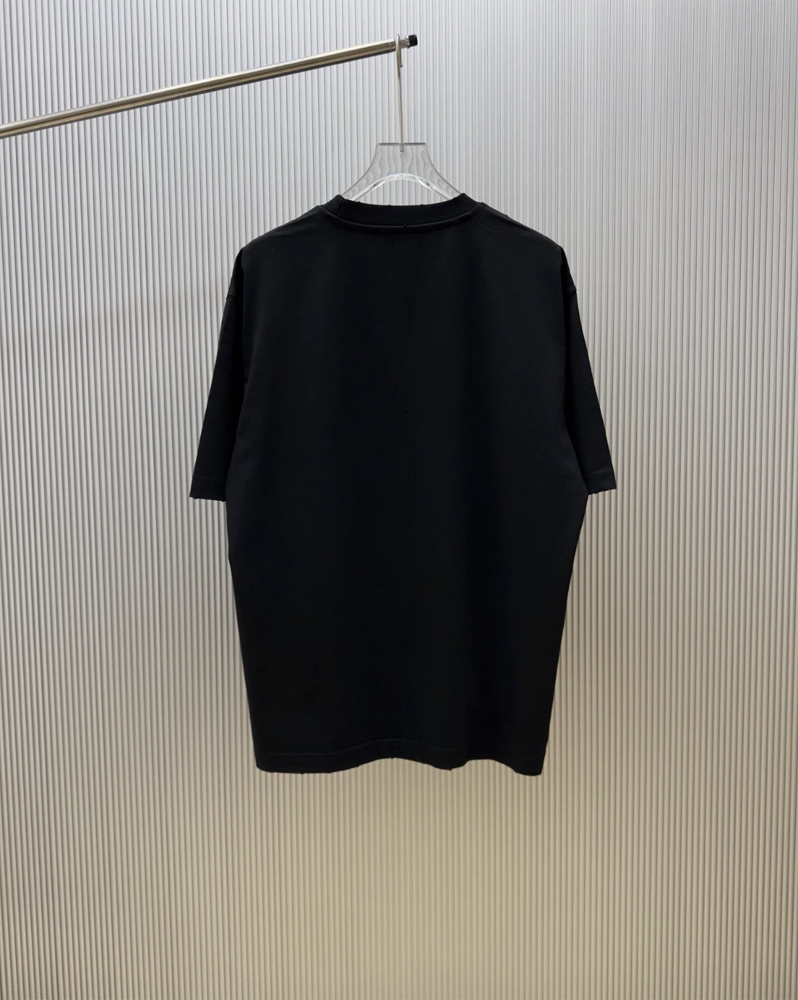 CELINE Black Cotton T-Shirt - photo 2
