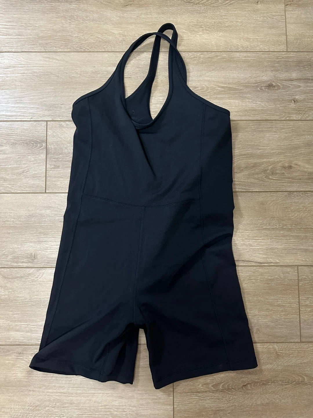 TnAction Black Athletic Bodysuit