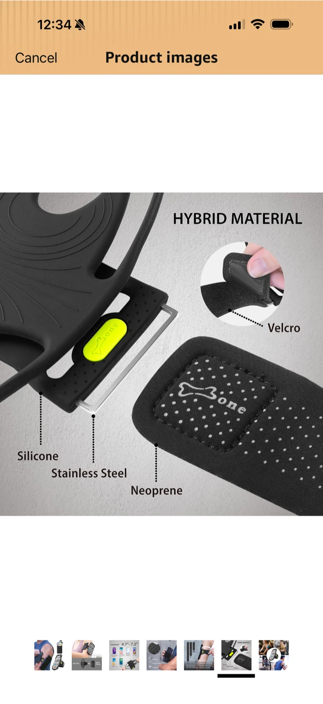 Bone Run Tie Universal Armband for Smartphones - photo 5