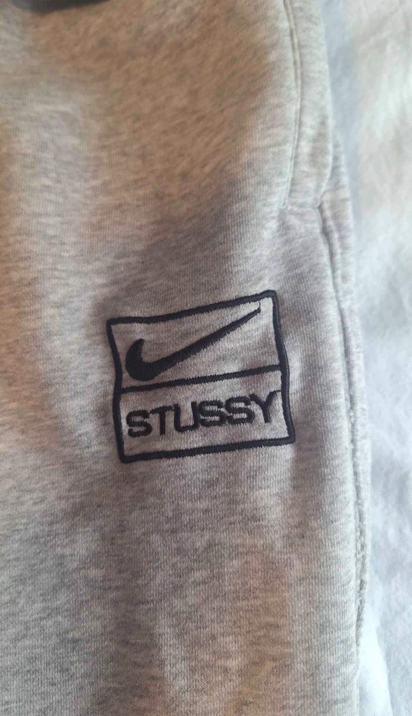 Nike x Stussy Grey Sweatpants