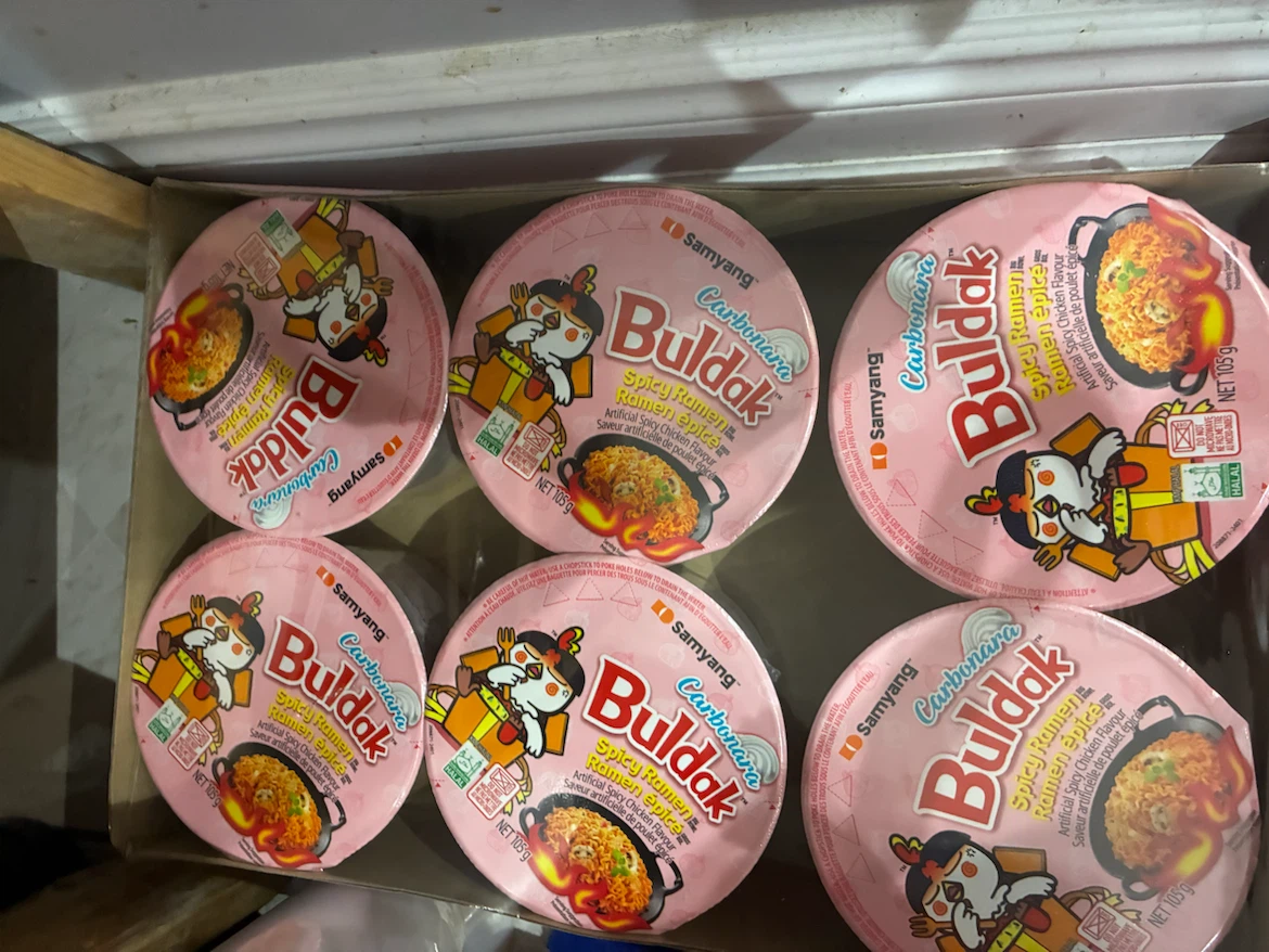 Samyang Buldak Carbonara Spicy Ramen (6-pack)