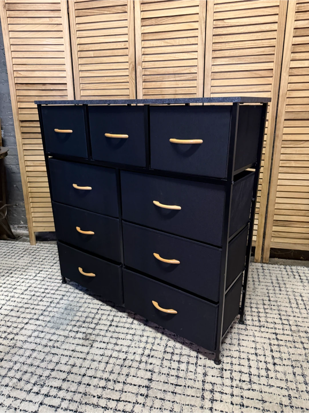 Black drawer dresser organizer - photo 2