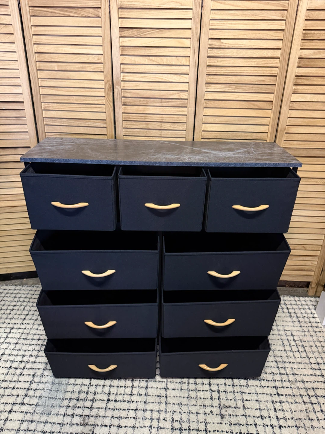 Black drawer dresser organizer - photo 3