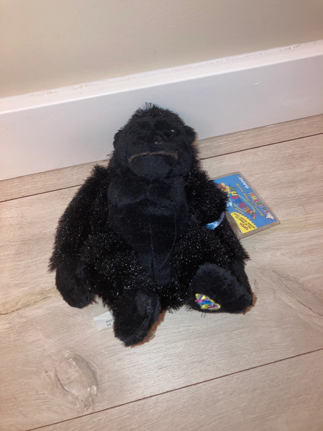 Webkinz Ganz Black Gorilla Plush Toy
