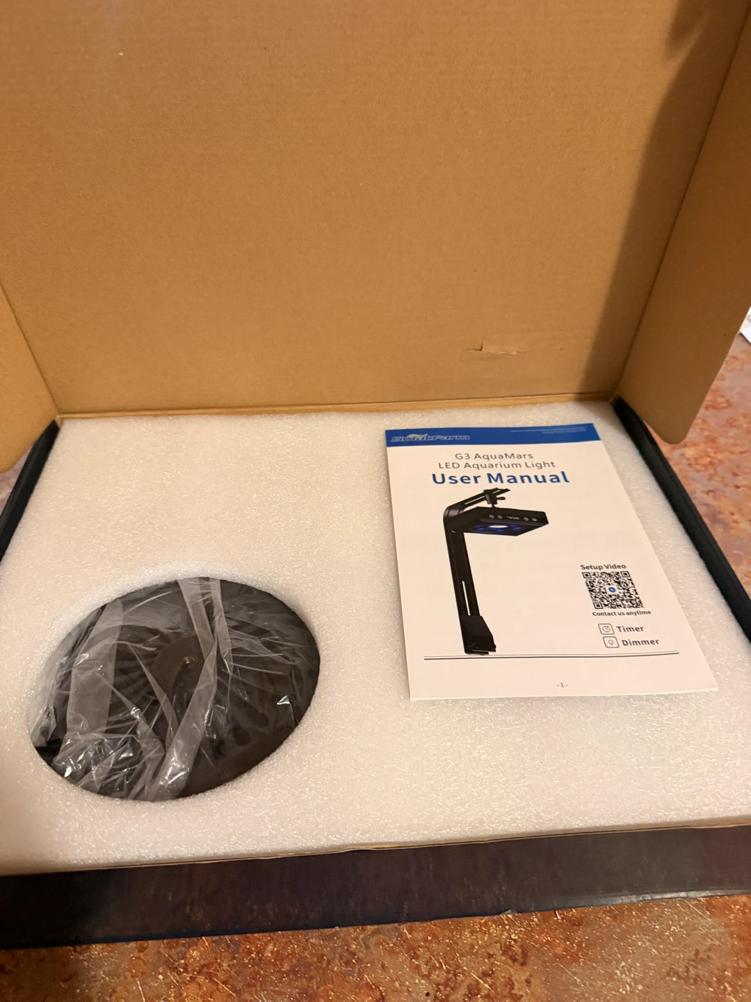 AquaMars G3 60W Coral Reef LED Light - Brand New in Box - photo 3