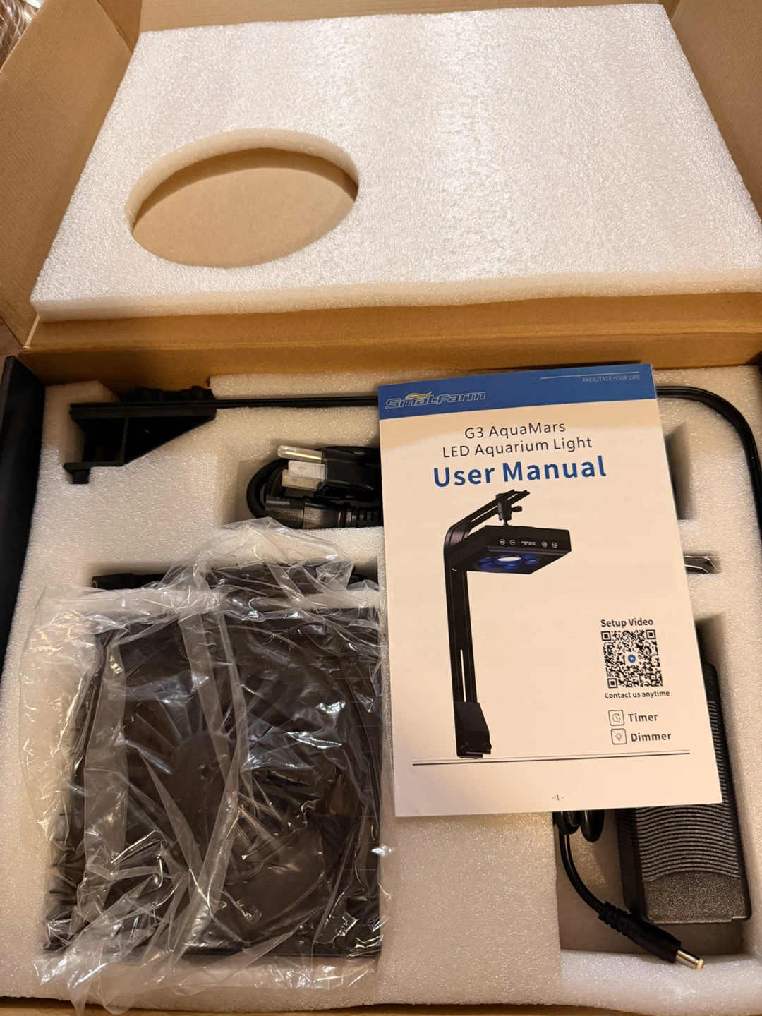 AquaMars G3 60W Coral Reef LED Light - Brand New in Box - photo 4