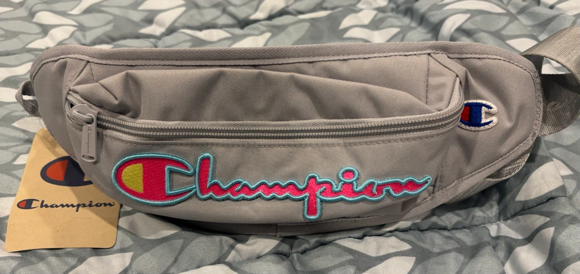 New Champion Grey Fanny Pack