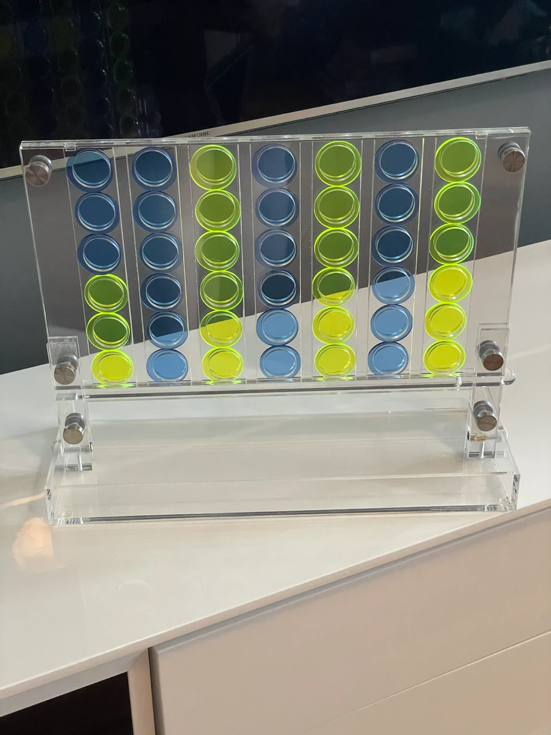 Acrylic Connect 4 Game
