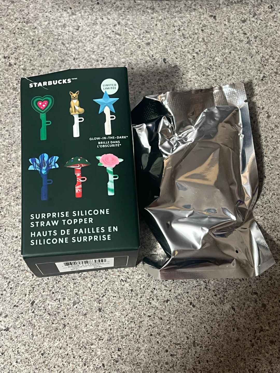 Starbucks Silicone Straw Topper