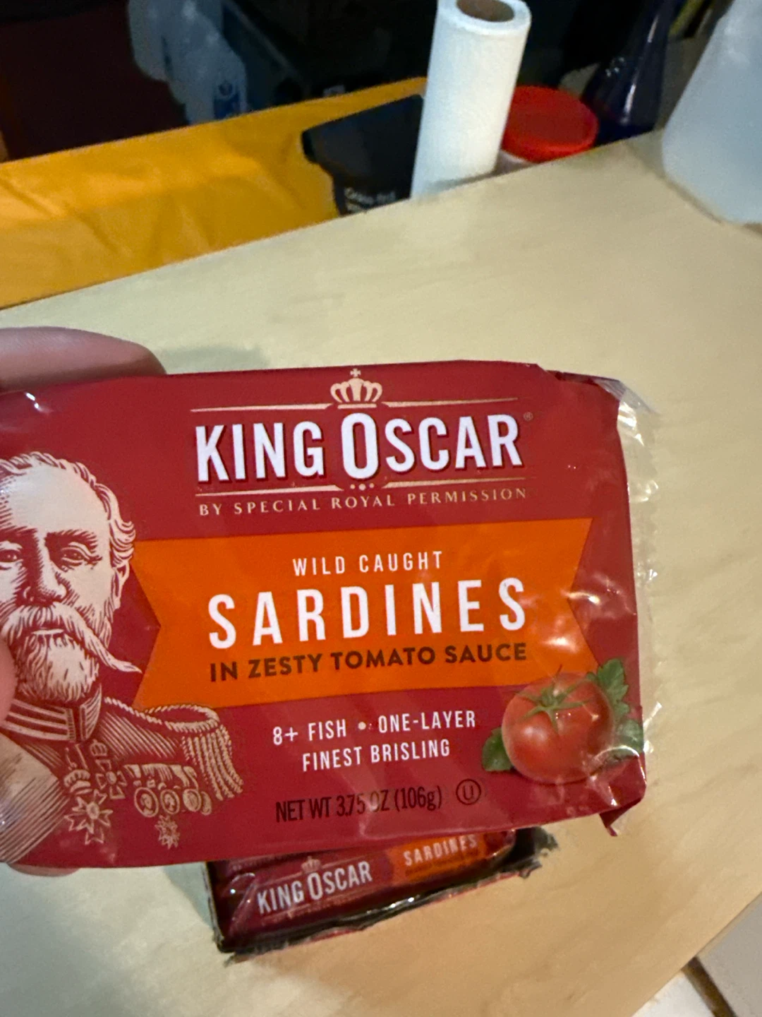 King Oscar Sardines in Zesty Tomato Sauce (106g) - photo 2
