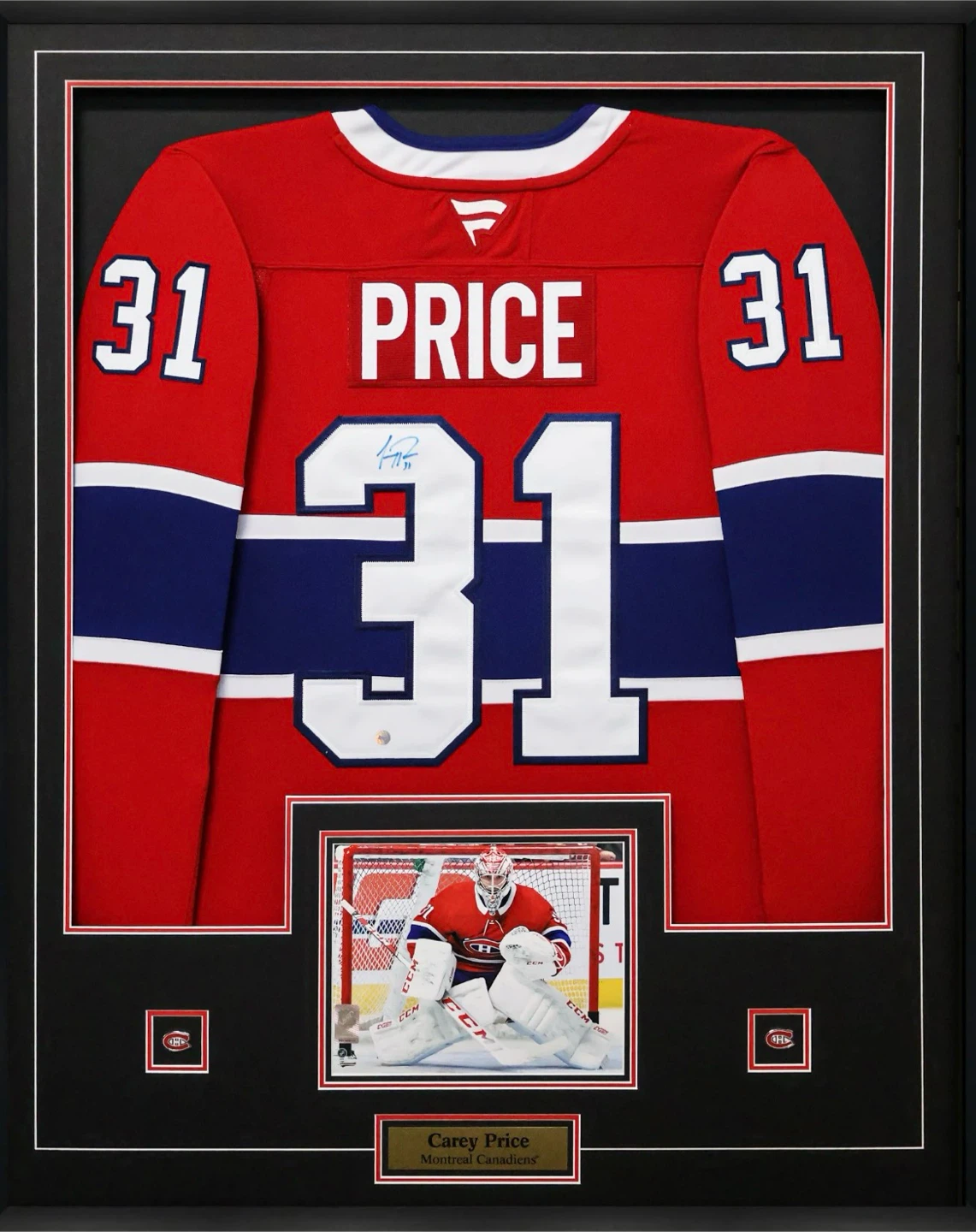Framed and signed NHL jerseys - photo 3