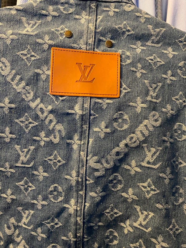 Supreme Louis Vuitton Monogram Denim Jacket - photo 3
